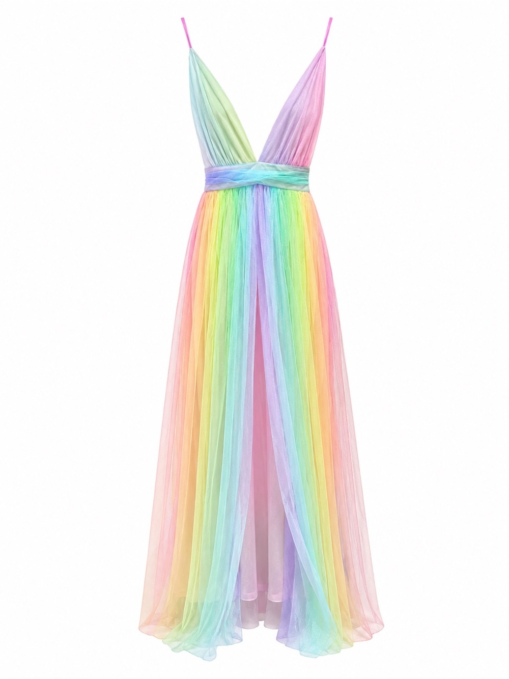 Cocktail maxi dress two layers